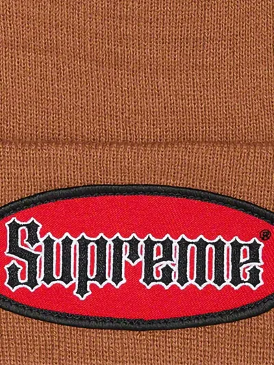 OVAL PATCH BEANIE