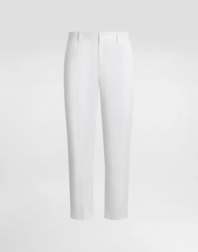 Dolce & Gabbana Cotton Gabardine Trousers