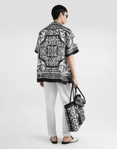 Dolce & Gabbana Cotton Gabardine Trousers