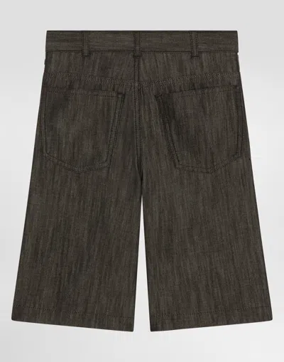 Dolce & Gabbana Kids Shorts With Majolica Print