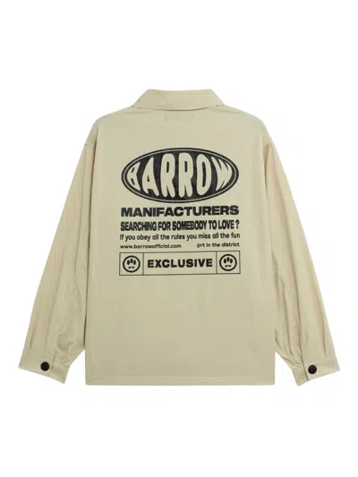 Barrow Logo Shirt Jacket