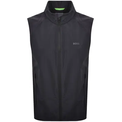 Boss Athleisure Boss V Putt Gilet Navy In Black