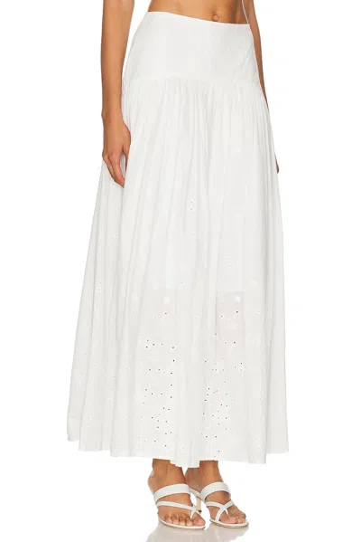 Staud Women's Procida Skirt In White