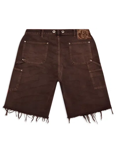 Hellstar Denim Shorts With Patch