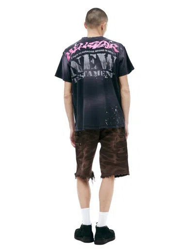 Hellstar Printed T-shirt In Black