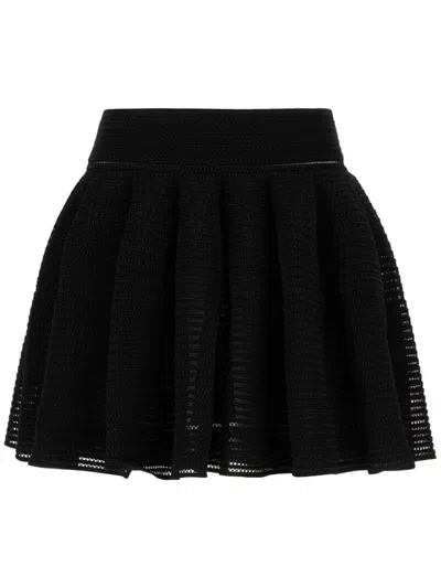 Alaïa Alaia Mini Skirt In Black