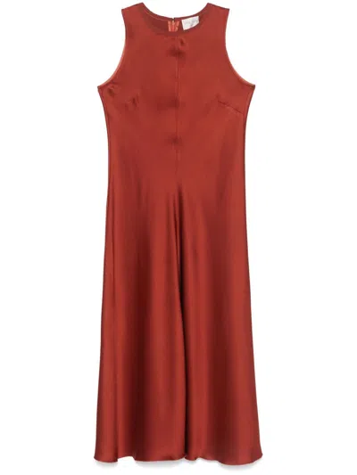 Shop Forte Forte Satin Long Dress