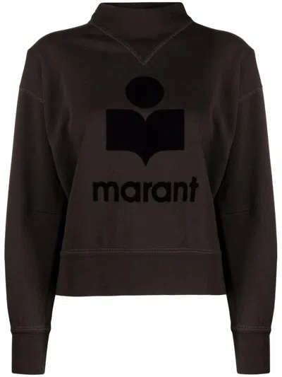 Isabel Marant Étoile Isabel Marant Etoile Moby Sweatshirt With Flocked Logo