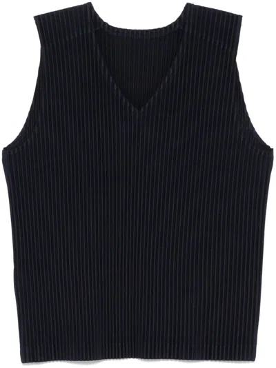 Issey Miyake Basics Pleated Vest