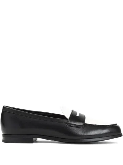 Church's Round Toe Loafers Contrasting Detail