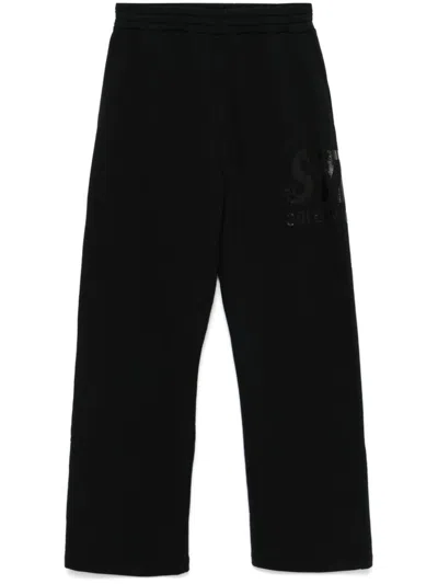 Golden Goose Logo Cotton Sweatpants With Drawstring Waist