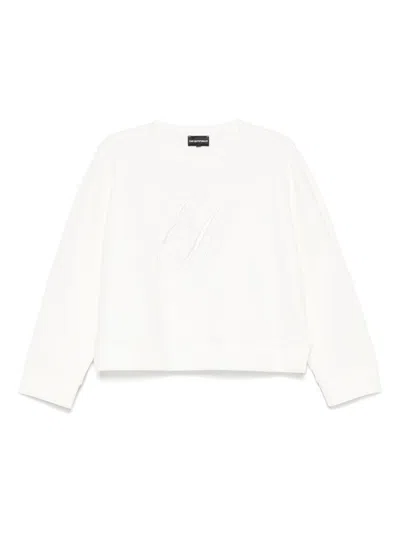 Emporio Armani Hoodie With All-over Logo Print