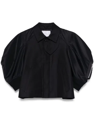 Sacai Cotton And Nylon Jacket