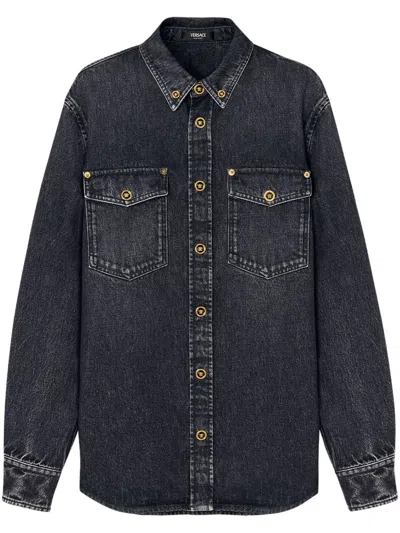 Versace Button-up Denim Jacket