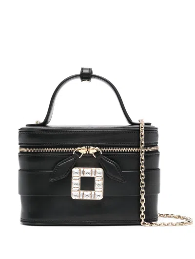 Roger Vivier Vanity Micro Bag With Crystal Buckle