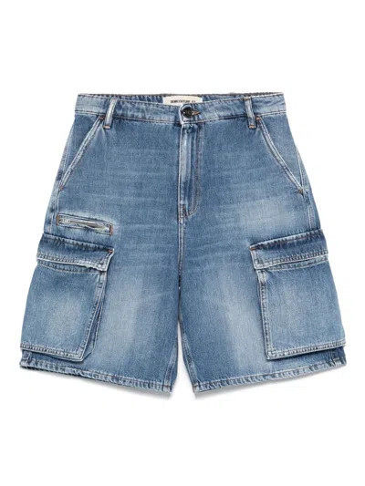 Shop Semicouture Gema Denim Shorts
