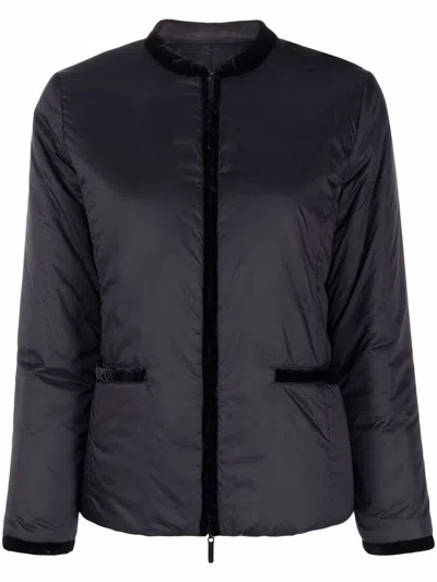 Emporio Armani Nylon Reversible Guru-collared Jacket