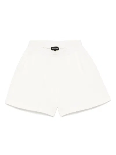 Emporio Armani Cotton Shorts In Organic Fabric