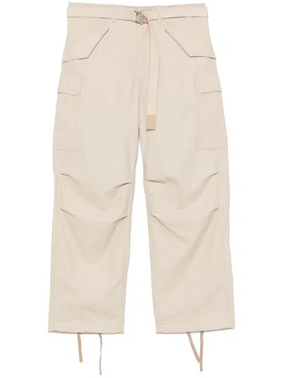 Sacai Cotton Cargo Trousers