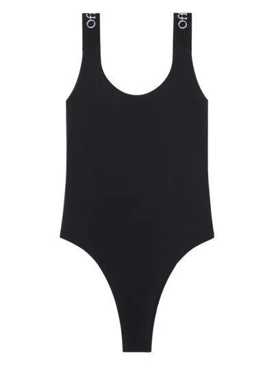 Off-white Off White Logo Swimsuit