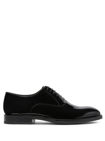 Brunello Cucinelli Men Patent Leather Oxford Shoes