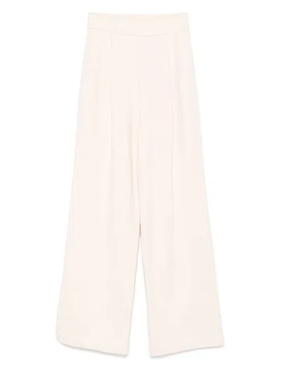 Dries Van Noten High Waist Pleated Front Wide-leg Trousers In Pink