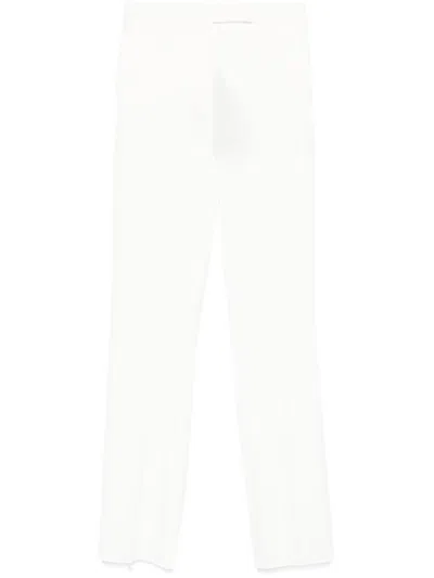Max Mara Tailored Straight Leg Trousers With Belt Loops
