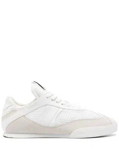 Chloé Womens Chloe Kick Brand-patch Low-top Suede Trainers