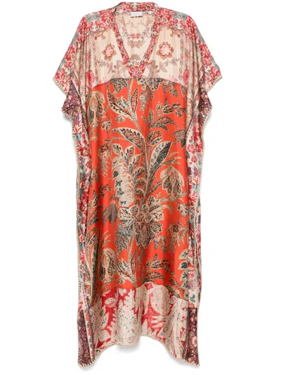Pierre-louis Mascia Pierre Louis Mascia Printed Silk Kaftan