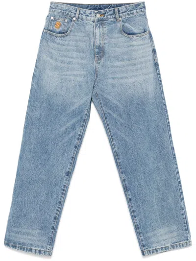 Billionaire Boys Club Embroidered-pocket Jeans