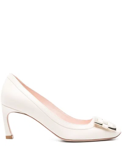 Roger Vivier Trompette Leather Pumps