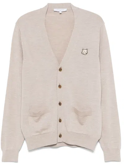 Maison Kitsuné Bold Fox Head Patch Cardigan