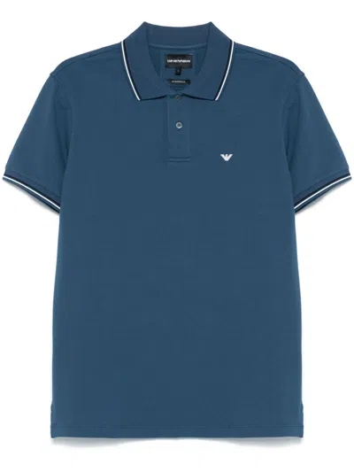 Emporio Armani Logo Cotton Polo Shirt