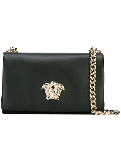 Versace Black Small Palazzo Sultan Bag ModeSens