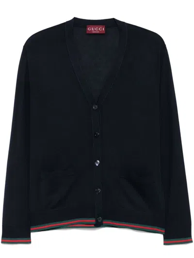 Gucci Women Long Sleeve V-neck Cardigan