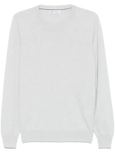 Brunello Cucinelli Men Cashmere Crewneck Sweater