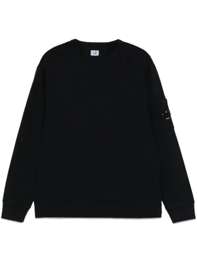 C.p. Company C.p.company Logo Cotton Crewneck Sweatshirt