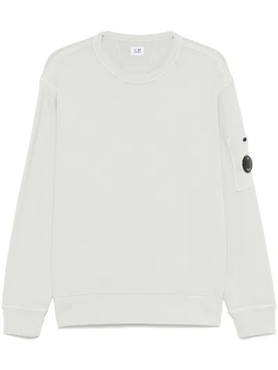 C.p. Company C.p.company Logo Cotton Crewneck Sweatshirt
