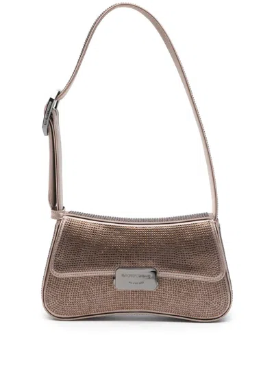 Emporio Armani Rhinestone-embellished Shoulder Bag