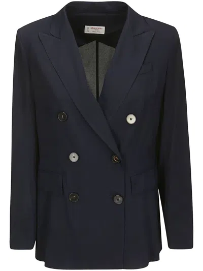 Alberto Biani Georgette Double-breasted Jacket