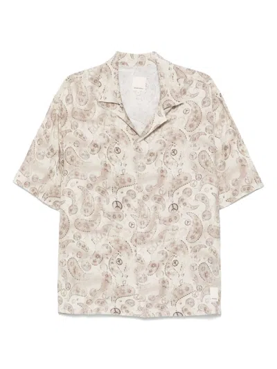 Emporio Armani Asv Capsule Peace All Over Print Shirt
