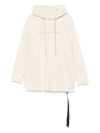 Rick Owens Drkshdw Graphic Print Hooded Sweatshirt