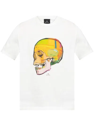 Ps By Paul Smith Ps Paul Smith Skull T-shirt