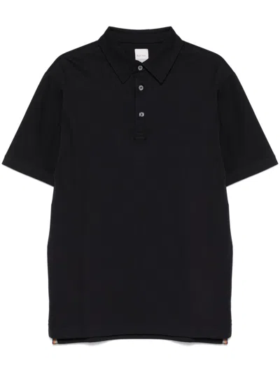 Paul Smith Buttoned Polo Shirt With Collar And Short Sleeves