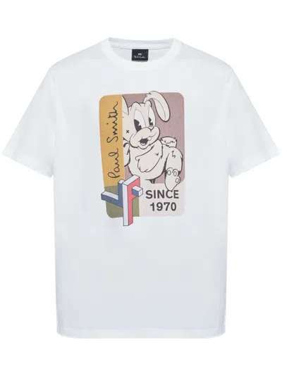 Ps By Paul Smith Ps Paul Smith 1979 Bunny Cotton T-shirt