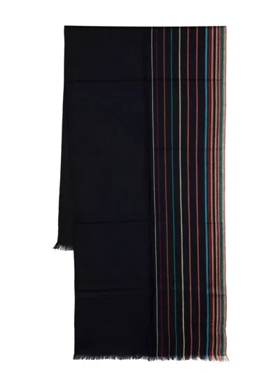 Paul Smith Signature Stripe Wool Scarf