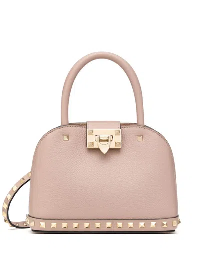 Valentino Garavani Women Small Leather Rockstud Handbag