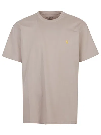 Carhartt Wip Main Logo Cotton T Shirt