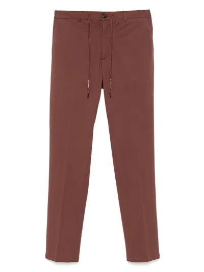 Circolo 1901 Cotton Trousers In Brown