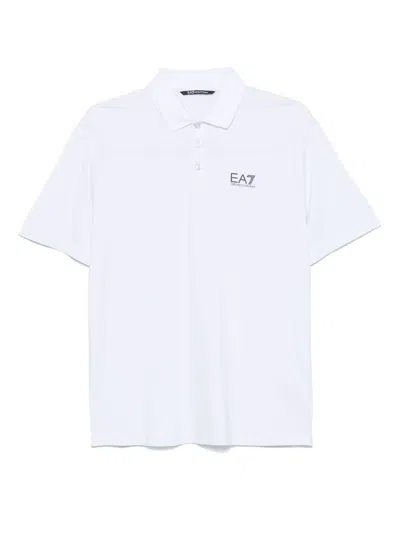 Ea7 Emporio Armani T-shirts And Polos In White
